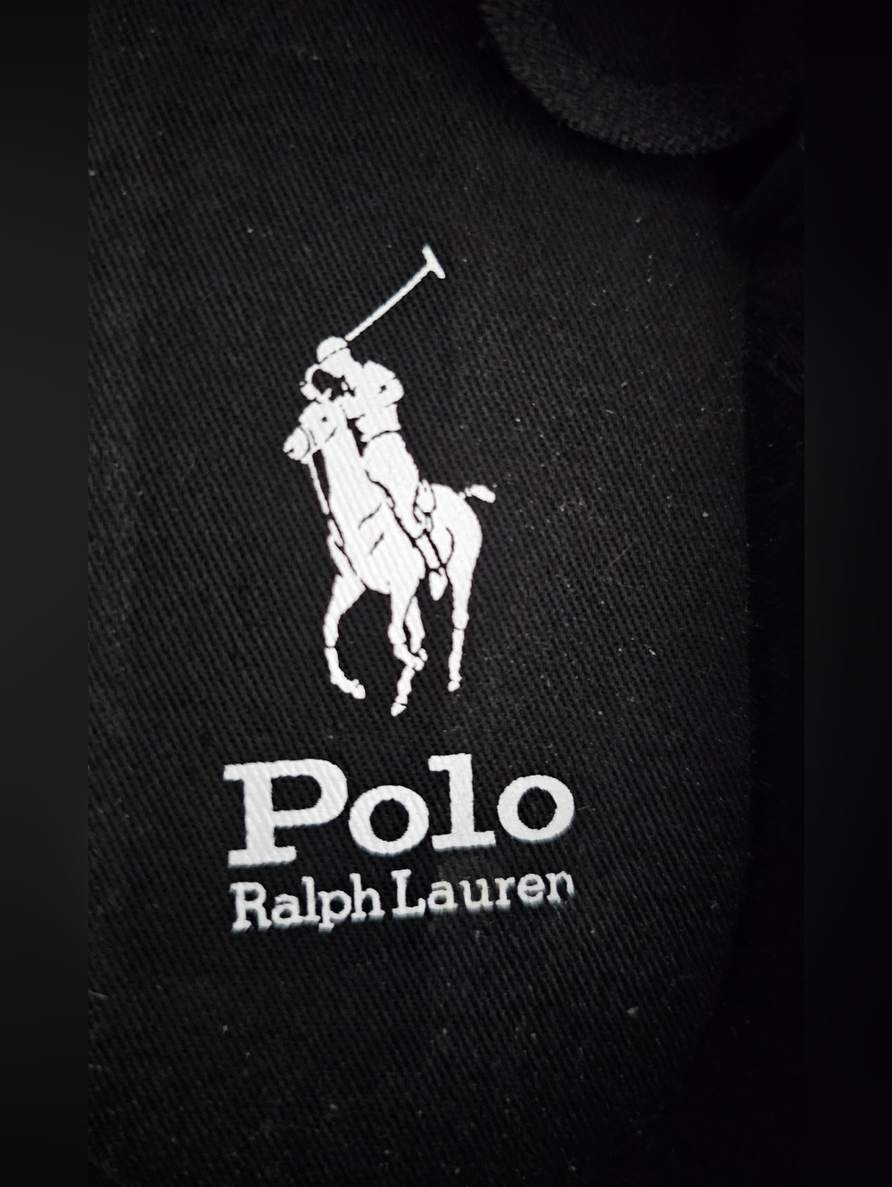 Polo by Ralph Lauren Men's Black Canvas Low-Top Sneakers/Shoes Size 12 NWOB - Picture 6 of 10